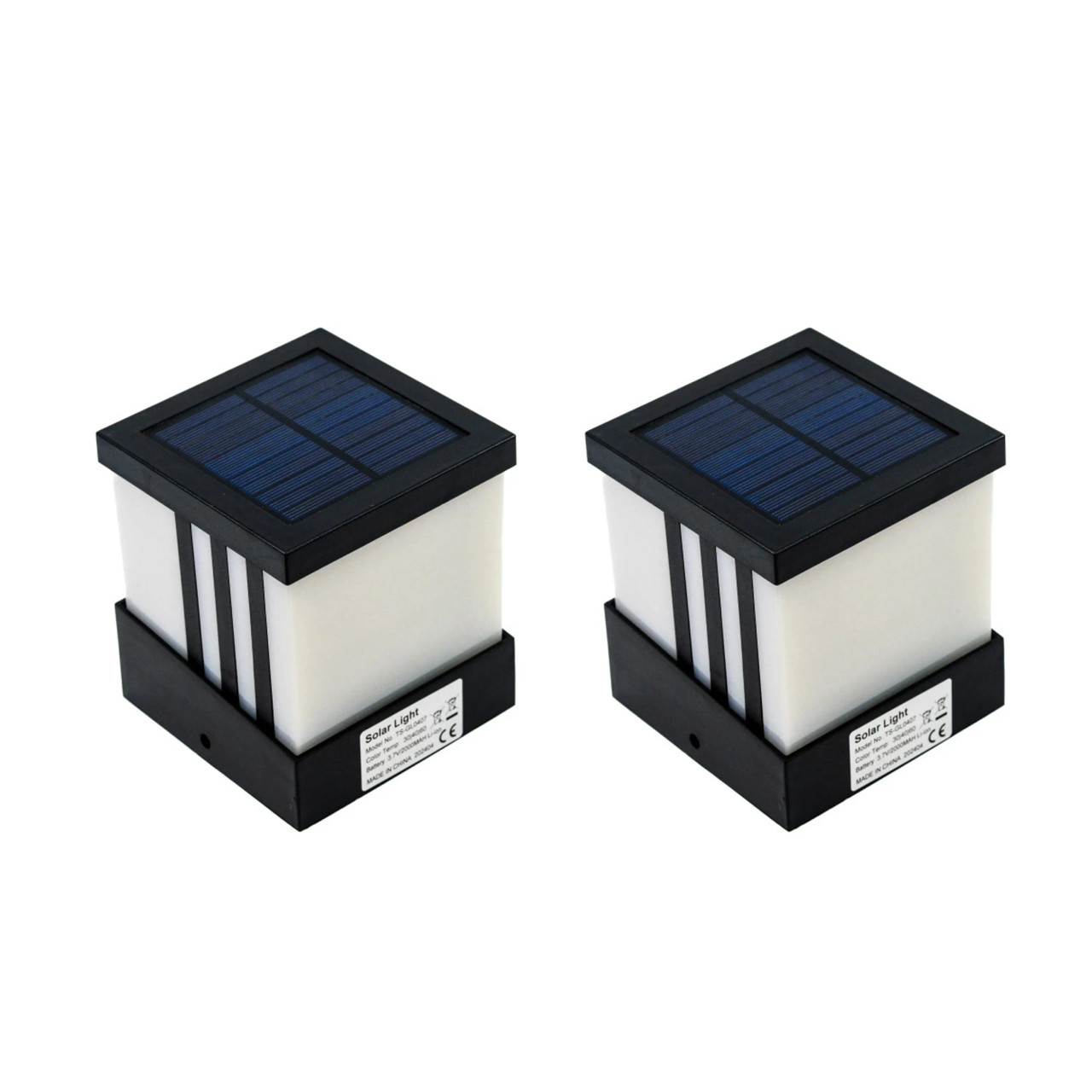 Solar Fence Post Cap Lights – Waterproof Outdoor LED Lamps for 4x4 Solar Fence Post Cap Lights – Waterproof Outdoor LED Lamps for 4x4