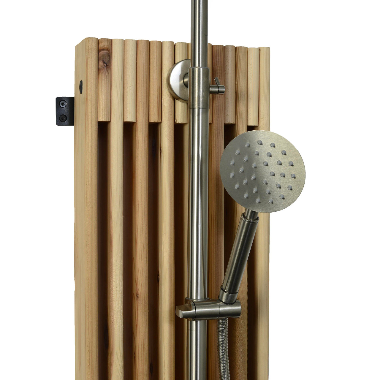 Torrent Rinse Outdoor Wall Shower – Polished Finish | ALEKO