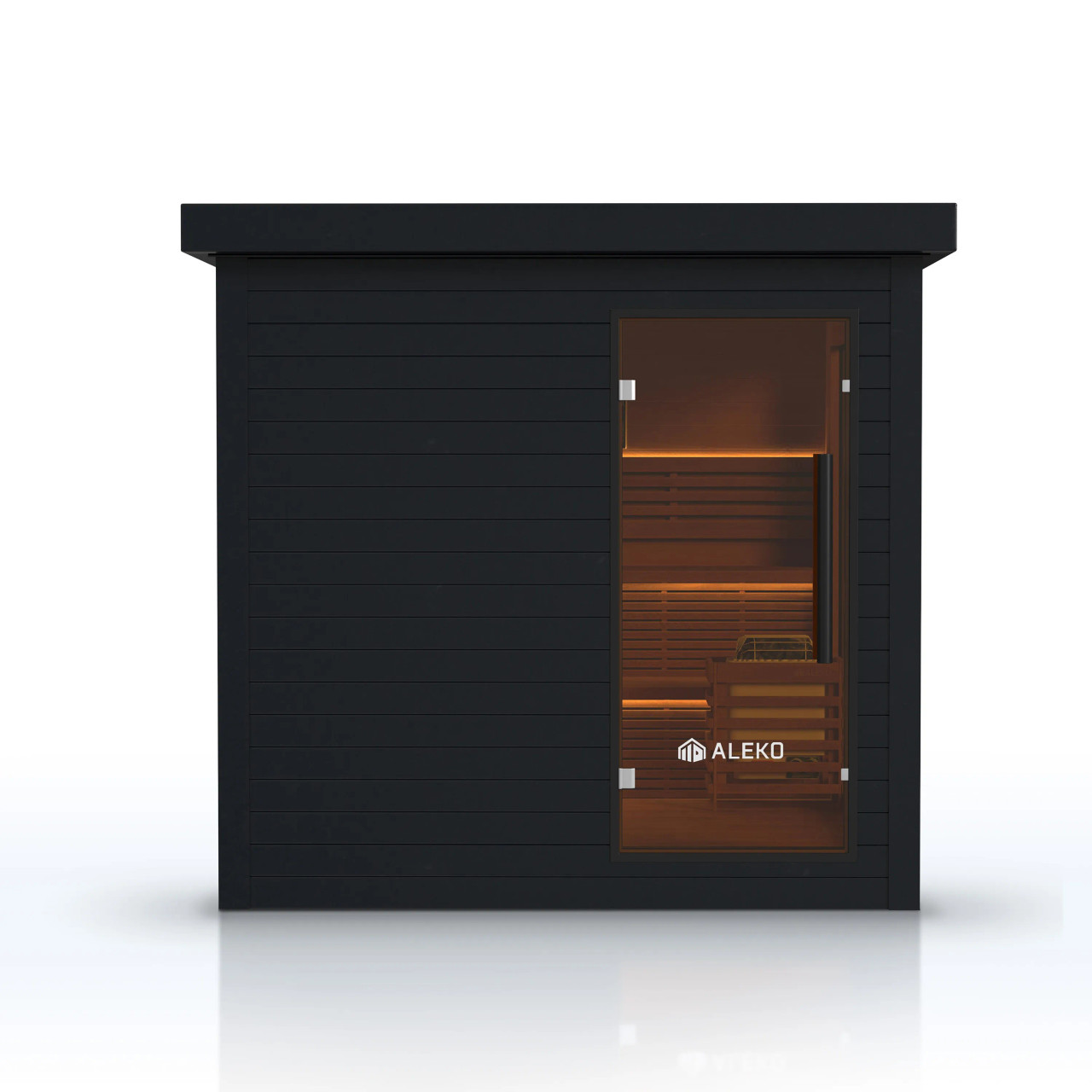 Camellia Red Cedar Outdoor Sauna – 7-8 People | ALEKO