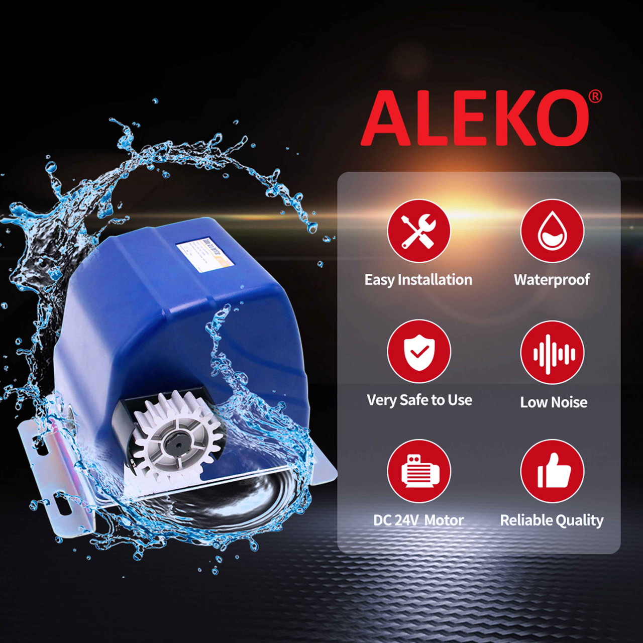 Sliding Gate Opener - AR900 - Basic Kit - ALEKO