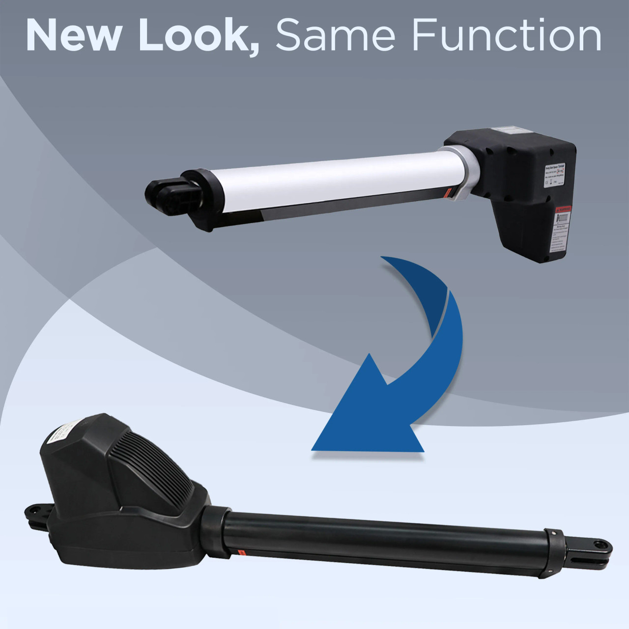 Single Swing Gate Operator - AS600 AC/DC - Basic Kit - ALEKO