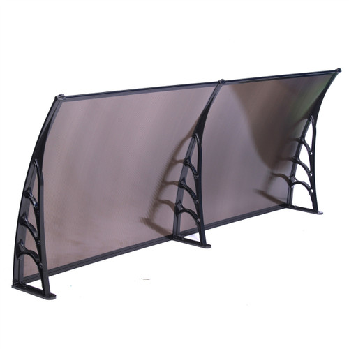 80 x 40 Outdoor Window Awning Door Polycarbonate Canopy 