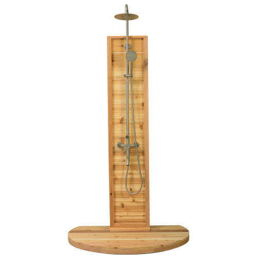 ALEKO Ellipse Curved Rinse Outdoor Shower