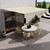 Motorized Retractable White Frame Patio Awning - 20 x 10 Feet - Ivory Cream Motorized Retractable White Frame Patio Awning - 20 x 10 Feet - Ivory Cream