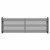 Steel Dual Swing Driveway Gate - MILAN Style - 16 x 6 Feet Steel Dual Swing Driveway Gate - MILAN Style - 16 x 6 Feet