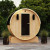 Anémona White Finland Pine Barrel Sauna - 3-4 Person Anémona White Finland Pine Barrel Sauna - 3-4 Person