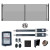 Automated Steel Dual Swing Driveway Gate and Gate Opener Complete Kit – MILAN Style – 12 x 6 Feet - ETL Listed Automated Steel Dual Swing Driveway Gate and Gate Opener Complete Kit – MILAN Style – 12 x 6 Feet - ETL Listed