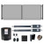Automated Steel Dual Swing Driveway Gate and Gate Opener Complete Kit – MILAN Style – 18 x 6 Feet