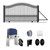 Automated Steel Sliding Driveway Gate and Gate Opener Complete Kit – LONDON Style – 14 x 6 Feet Automated Steel Sliding Driveway Gate and Gate Opener Complete Kit – LONDON Style – 14 x 6 Feet