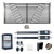 Automated Steel Dual Swing Driveway Gate and Gate Opener Complete Kit – ETL Listed - Sofia Style – 12 x 6 Feet Automated Steel Dual Swing Driveway Gate and Gate Opener Complete Kit – ETL Listed - Sofia Style – 12 x 6 Feet