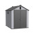 6x8-ft. Outdoor Shed with Gable Roof 6x8-ft. Outdoor Shed with Gable Roof