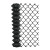 Galvanized Steel Chain Link Fence Fabric – 6x50 ft. – 7 Gauge – Black Galvanized Steel Chain Link Fence Fabric – 6x50 ft. – 7 Gauge – Black