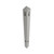 5 in. x 5 in. x 8 ft. Vinyl Fence Corner Post for 2-Rail Fencing – Gray