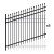 Commercial Grade Steel Fence Kit – Tokyo Style – 8 Panels (8x6 ft.) for Flat and Sloped Installation Commercial Grade Steel Fence Kit – Tokyo Style – 8 Panels (8x6 ft.) for Flat and Sloped Installation