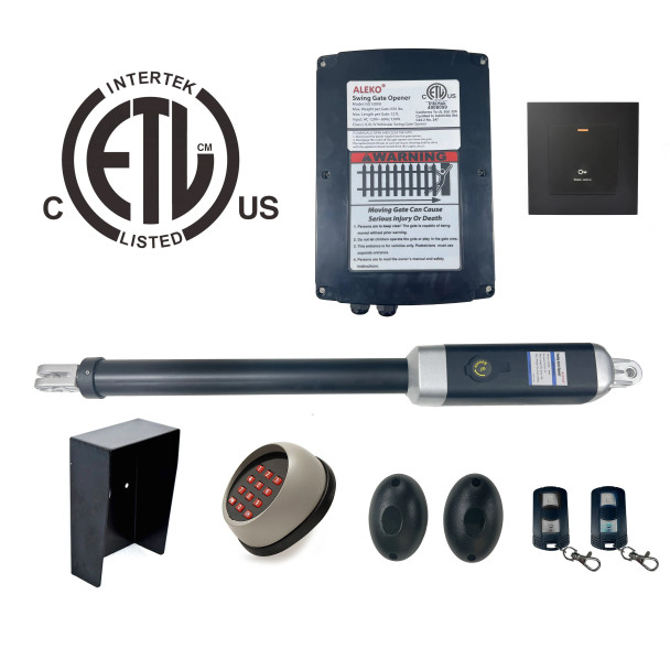 Single Swing Gate Operator - GG450/AS450 AC/DC - ETL Listed - Accessory Kit ACC4