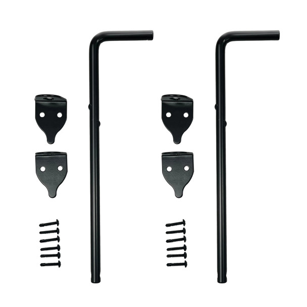 Outdoor Gate Drop Rod Lock – 12”H - Set of 2