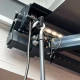 Hook Style Hand Crank for Half Cassette Retractable Awnings - Dark Gray
