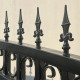 Steel Dual Swing Driveway Gate - PRAGUE Style - 12 x 6 Feet