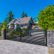 Steel Dual Swing Driveway Gate - MILAN Style - 16 x 6 Feet