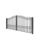 Steel Dual Swing Driveway Gate - LONDON Style - 18 x 6 Feet Steel Dual Swing Driveway Gate - LONDON Style - 18 x 6 Feet