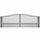 Steel Dual Swing Driveway Gate - MUNICH Style - 18 x 6 Feet