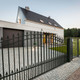 Steel Single Swing Driveway Gate - ST.LOUIS Style - 18 x 6 Feet