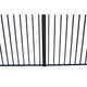 Steel Dual Swing Driveway Gate - STOCKHOLM Style - 18 x 6 Feet