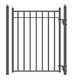 Steel Sliding Driveway Gate - 30 ft with Pedestrian Gate - 5 ft - MADRID Style