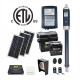 Single Swing Gate Operator - ETL Listed - GG650U/AS650U - Solar Kit 60W