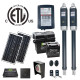 Dual Swing Gate Operator - GG900U AC/DC - ETL Listed - Solar Kit 60W