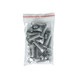 Galvanized Steel Chain Link Fence - Complete Kit - 5 x 50 Feet – 12.5 AW Gauge