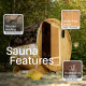 Anémona White Finland Pine Barrel Sauna - 3-4 Person