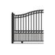 Automated Steel Sliding Driveway Gate and Gate Opener Complete Kit – PARIS Style – 14 x 6 Feet