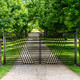 Steel Dual Swing Driveway Gate - Sofia Style - 14 x 6 Feet