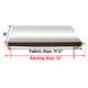 Retractable RV/Patio Awning - 12 x 8 Feet - Black Frame - Black Fade Fabric