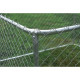 DIY Chain Link Dog Kennel - 7.5 X 7.5 X 4 Feet