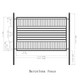 4-Panel Fence Kit – BARCELONA Style – 8x5 ft.