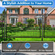 4-Panel Fence Kit – BARCELONA Style – 8x5 ft.
