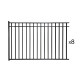 8-Panel Steel Fence Kit – MADRID Style – 8x5 ft. Each