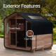 Bluet Outdoor Sauna – 6 Person