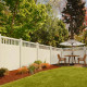 6’ x 6’ Vinyl Semi-Private Fence – Sand - Denver Series