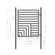 Steel Dual Swing Driveway Gate with Pedestrian Gate – Florence Style - 12 ft.