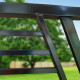 Steel Dual Swing Driveway Gate with Pedestrian Gate – Sofia Style - 16 ft.