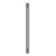 5 in. x 5 in. x 8 ft. Vinyl Fence Line Post for 2-Rail Fencing – Gray