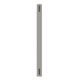 5 in. x 5 in. x 8 ft. Vinyl Fence Corner Post for 2-Rail Fencing – Gray