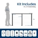 6' x 3' Deck Cable Railing Kit