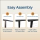 6' x 3' Deck Cable Railing Kit