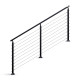 6 x 3 ft. Stair Cable Railing Kit
