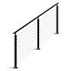 6 x 3 ft. Stair Cable Railing Kit