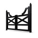 Texas Farm Style Driveway Gate – Dual Swing – 12’ x 5’